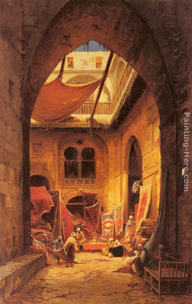 Hermann David Solomon Corrodi Arab Carpet Merchants